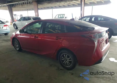 2016 Toyota Prius из США, поврежденный, VIN JTDKBRFU2G3502499